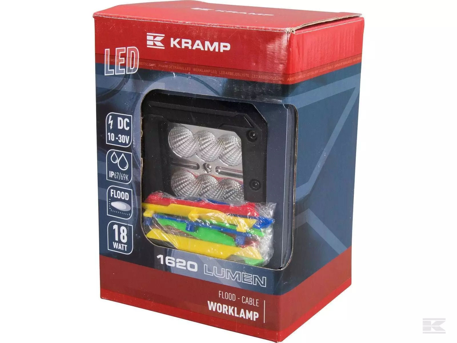 LED Arbejdslygte 1600 Lumen Nærområde - Danatek