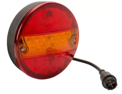 Baglygte Rund 5 Pins LED 24V - Danatek