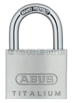 Hængelås Titalium. Abus. 64TI/40. - Danatek