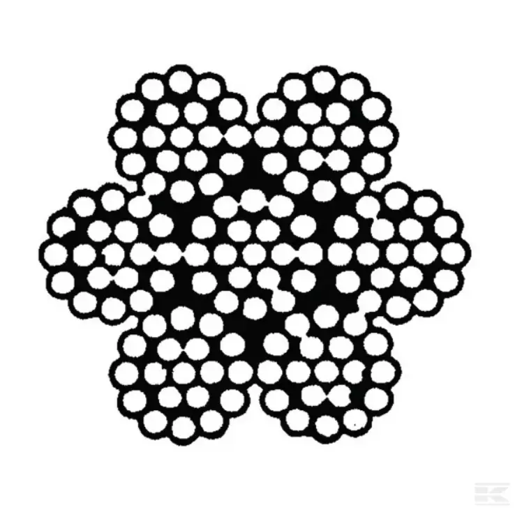 Stålwire 7 X 19 Rustfri Og Syrefast - Danatek