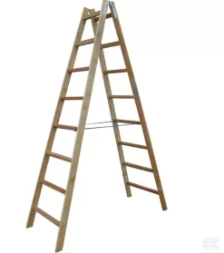 Wienerstige 10 Trin 2,82 Mtr Træ Laminerede Vanger - Danatek