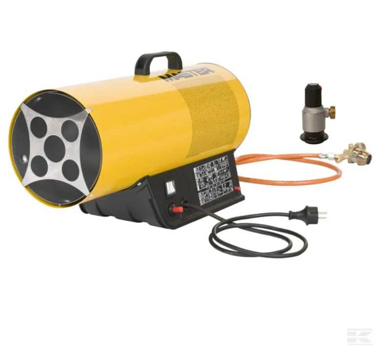 Varmekanon BLP 17 M Gasfyret Inkl Højtryksregulator - Danatek