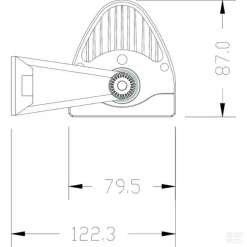 LED Lygtebar 180W 60LED Buet, Kabel - Danatek