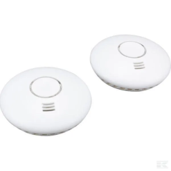 Røgalarm Housegard Origo Trådløs Til Serietilkobling Komb. Røg Og Temperaturlarm 2 St