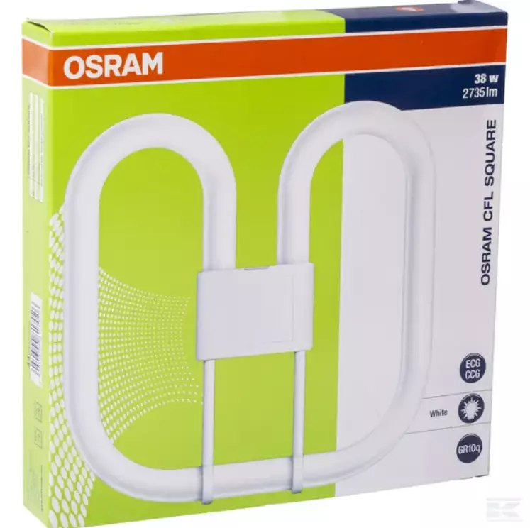 Lampe Kvadratisk 36 W GR10q 835 - Danatek - Billede 2