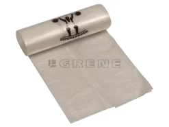 Plastiksæk 100 L Klar. 10 Stk. - Danatek