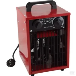 Varmevifte 1 - 2 Kw 650/1300/2000W 230V 1-fas IP44 - Danatek