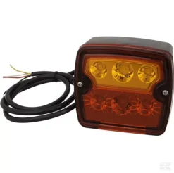 LED-baglygte Med Nummerpladelys - Danatek