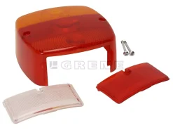 Lygteglas Til Hella Bag-, Stop- Og Blinklygte Til Vandret Eller Lodret Påbygning - Da