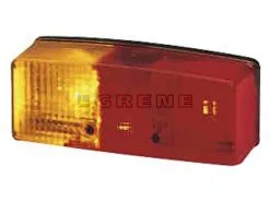 Hella Bag-, Stop- Og Blinklygte Til Påbygning Venstre - Danatek