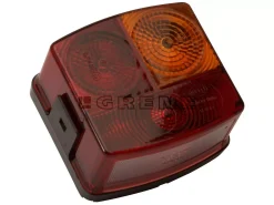 Baglygte Højre Hella Med Nummerpladelys - Danatek