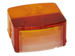 Lygteglas Til Baglygte Hella Til Vandret Eller Lodret Påbygning Med Nummerpladelys -