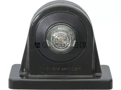 Markeringslygte LED 12/24V Rød-klar Højre I Gummihus - Danatek