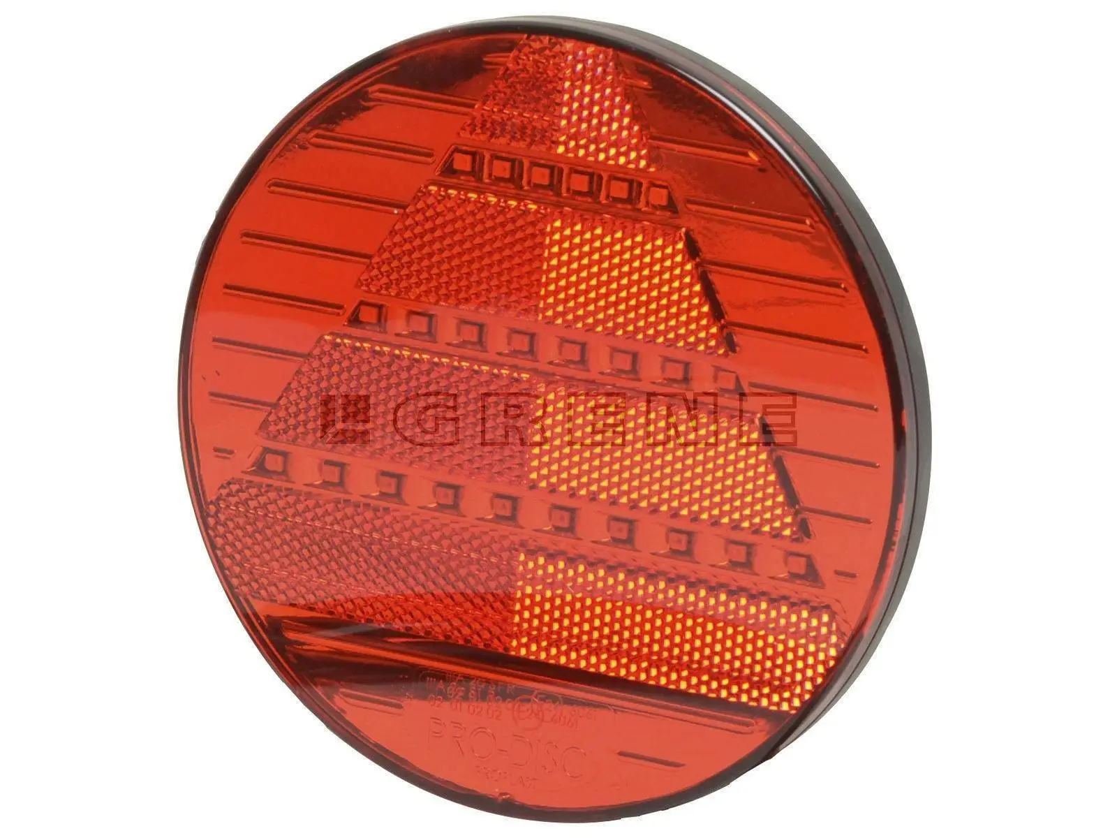 Baglygte LED Med Refleks 12V PROPLAST Ø150 Mm - Danatek