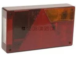 Baglygte Højre Med Refleks AJBA Med Hurtigkobler - Danatek