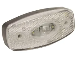 Positionslygte LED Klar AJBA Med 0,3 Mtr Kabel 0,5 Mm2 - Danatek