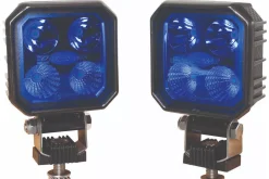 LED Blå Sprøjtelygtesæt 1000 Lumen 9W Med Deutsch Stik - Danatek