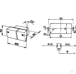 Positionslys Venstre, Cobo - Danatek