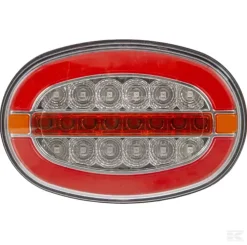 Baglygte Rektangulær LED 12-24V Kramp - Danatek