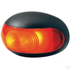 Positionslygte, Front, Oval, Rød LED - Danatek