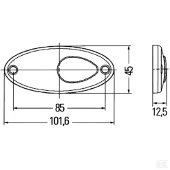 Positionslygte 12 V - Danatek