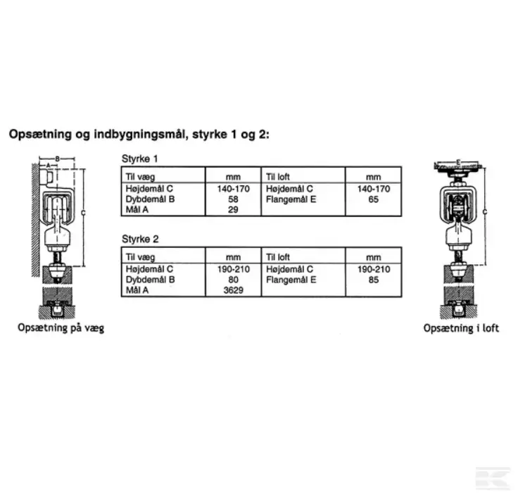 Portrulle Dobbelt 1 Rustfri/syrefast A4 - Danatek - Billede 2