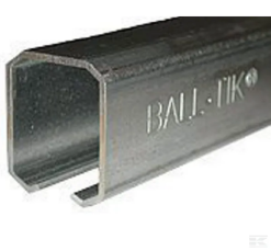 Løbeskinne 4 M Galv I - Danatek