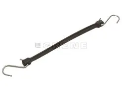 Gummistrop 250 Mm Med Kroge - Danatek