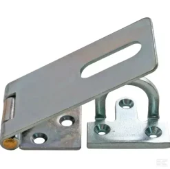 Hængelåseoverfald 100mm Rustfri - Danatek