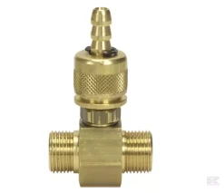 Kemikalie Injektor Med Justerbar Dosering. Slangestuds Lysning 2,3mm. Flow=14-21 L/mi