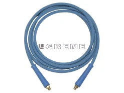 Højtryksrenseslange 3/8 20 M 400 Bar 155 Gr C Blå 3/8 Nippel - Danatek