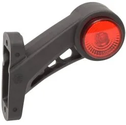 Markeringslygte LED 45 Gr Højre Rød-klar-gul 12V 24V 581BCP W77 - Danatek