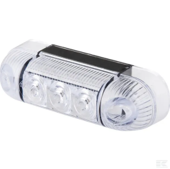 Markeringslygte LED Rød 12 - 24V - Danatek