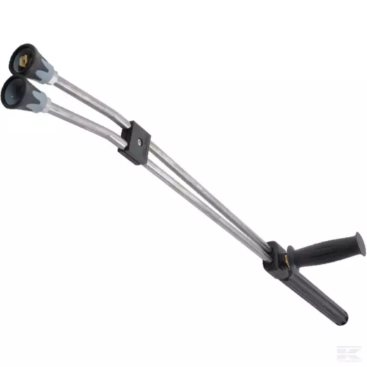 Dobbelt Lanse 985 Mm , Rustfri Stål